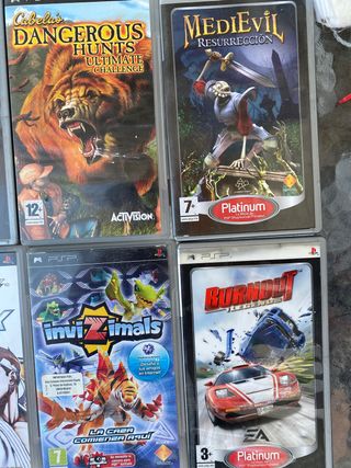 Juegos psp sony