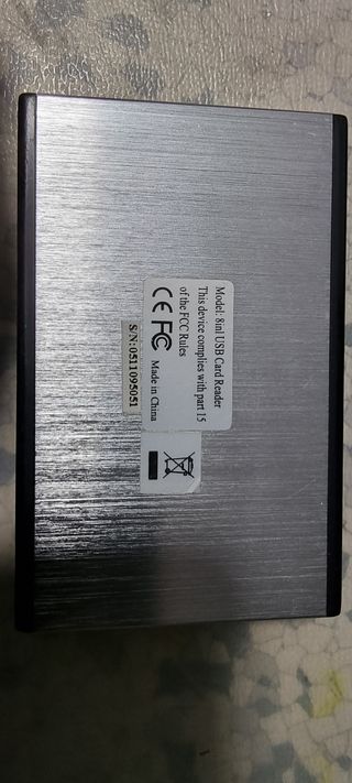 LECTOR DE TARJETAS SD-MICROSD, CF, MMC, MSTICK.