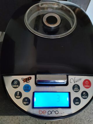 robot de cocina be pro chef 3d visión como nuevo