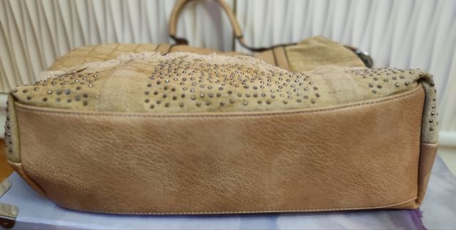 BOLSO ASA MANO OVERSIZE STRASS