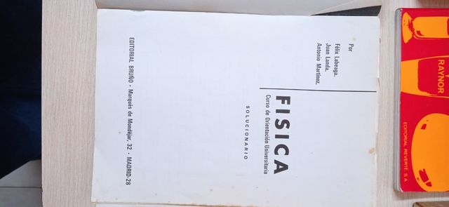 LIBROS QUIMICA Y FISICA