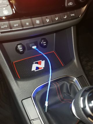 CABLE LUMINOSO MICRO USB DE CARGA RAPIDA 3A