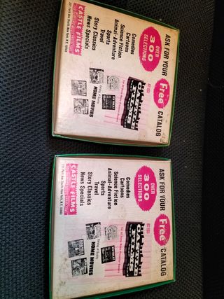 lote películas terror super 8