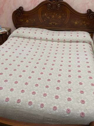 Coperta matrimoniale uncinetto fatta a mano