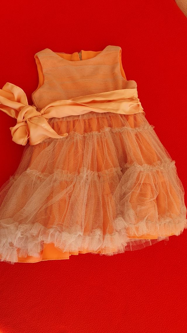 Vestido niña tul