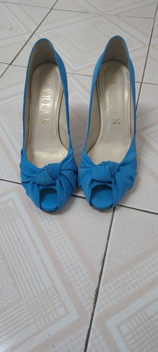 Zapato azul