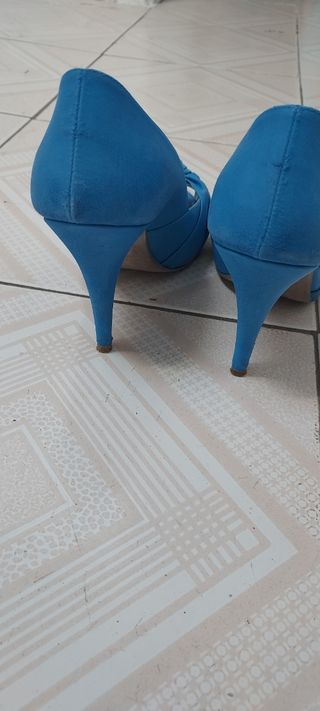 Zapato azul