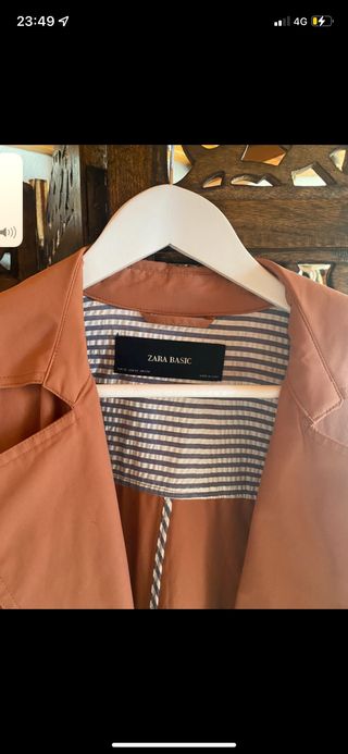 Gabardina Zara nueva
