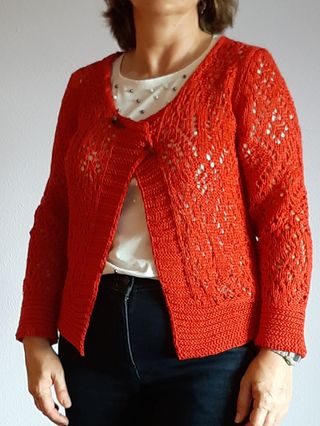 MD'M - Chaqueta crochet calada