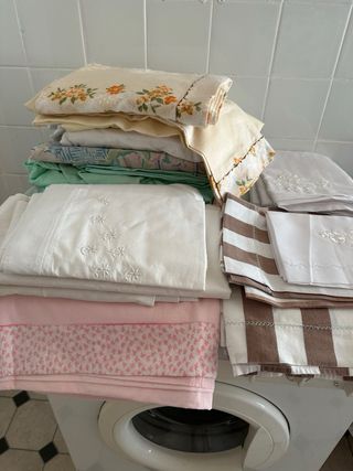 mantas, edredones, colchas.