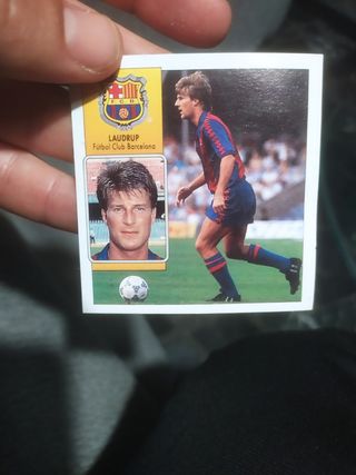 Laudrup 93-94 y 92-93, sacados de álbum