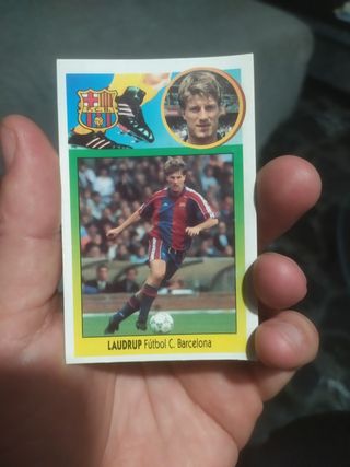 Laudrup 93-94 y 92-93, sacados de álbum