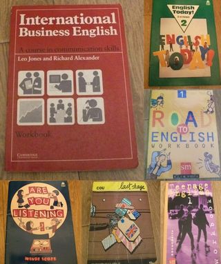 LIBROS INGLÉS 1980-90 desde 6€