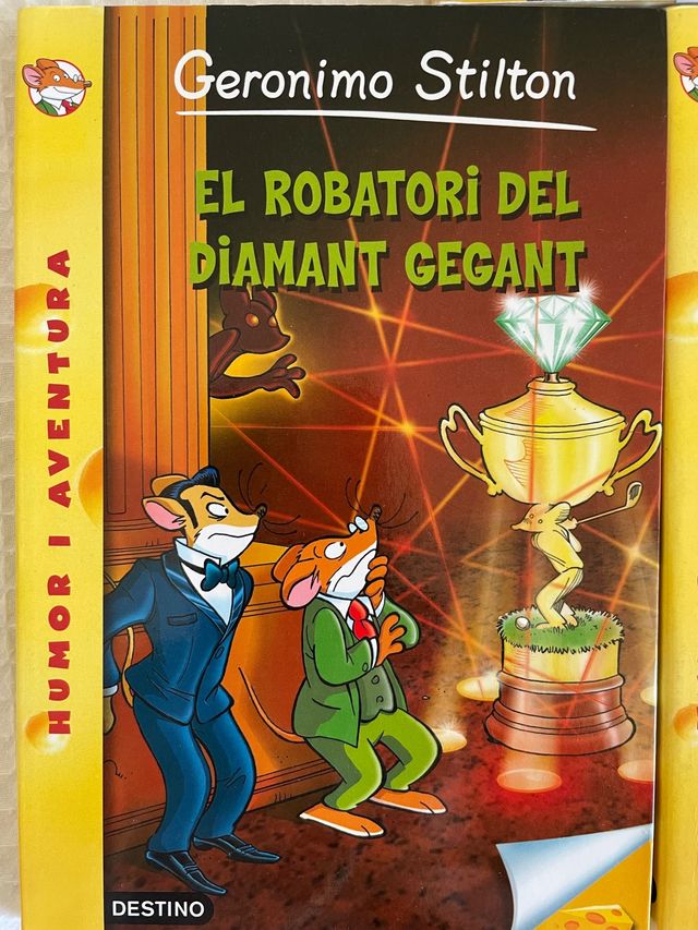 4 libri di Geronimo Stilton. Lingua: catalano