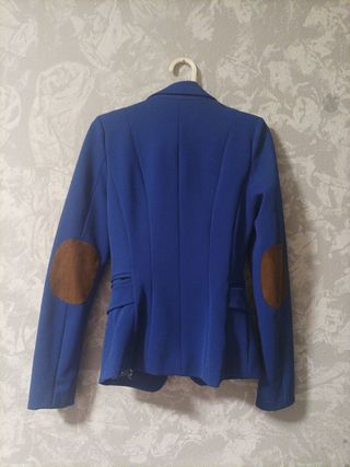 chaqueta azule