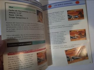 Manual Street Fighter II [SNES] ESP