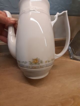 Juego café porcelana Irabia