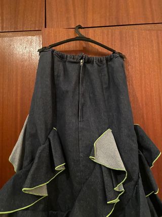 Traje de flamenca de niña.