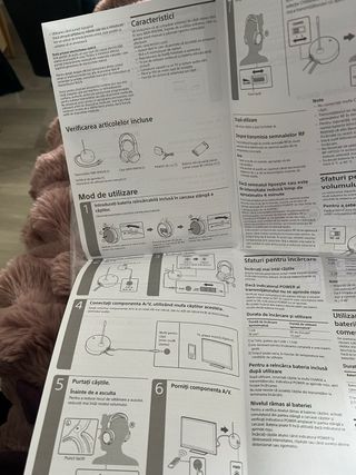 Cascos inhalambricos Sony para TV. Sin estrenar