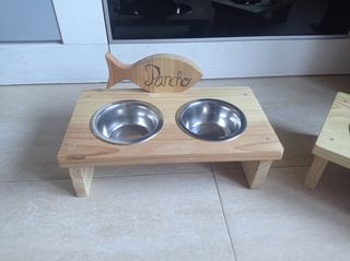 comederos para gatos o perros perdinalizos
