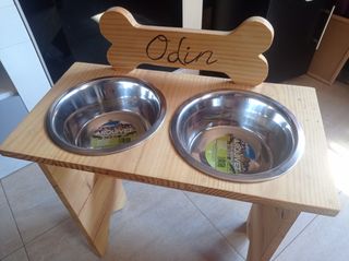 comederos para gatos o perros perdinalizos