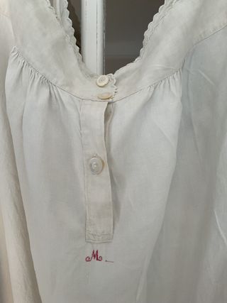 Antiguo camisón Lino