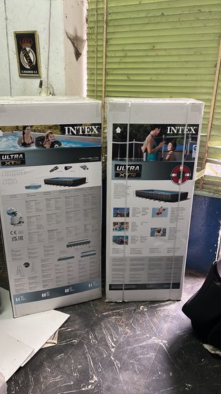 Piscina elevada 975 x 488 x 132 a estrenar