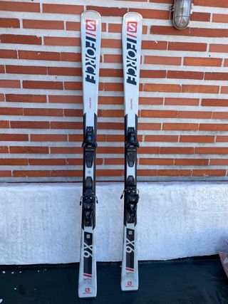 Salomon force X6 167 con fijaciones Salomon L10 