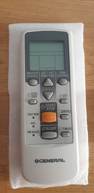 GENERAL mando aire acondicionado.