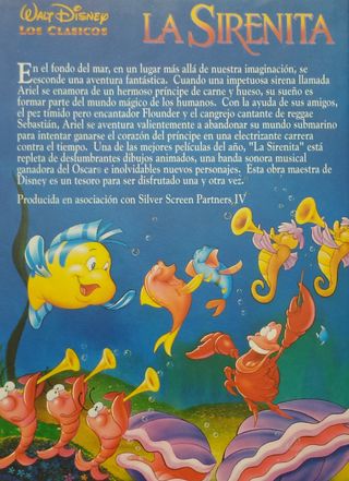 Película La Sirenita VHS