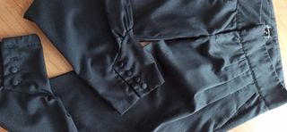 Pantalón chica negro talla 38. Stradivarius.