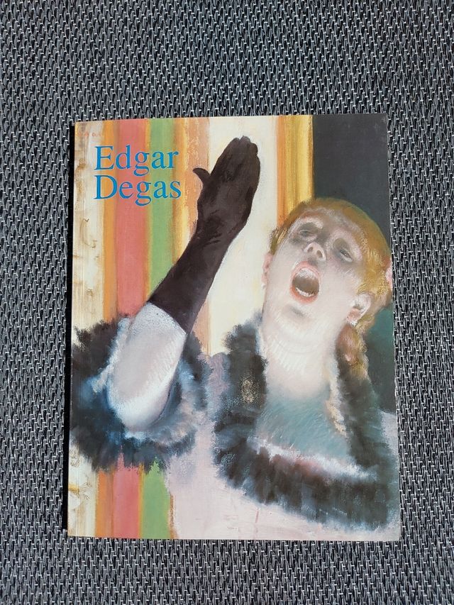Libro de pintura de Edgar Degas