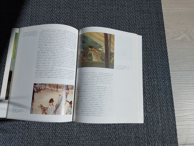 Libro de pintura de Edgar Degas