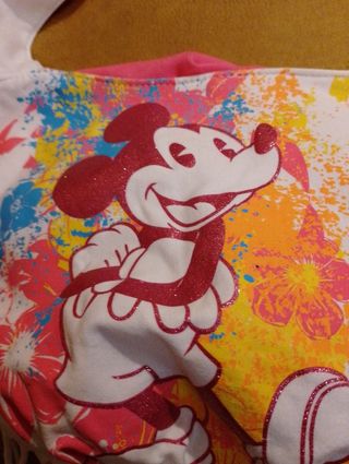 Oferta Bonito Bolso tela Mickey Juvenil impecable 