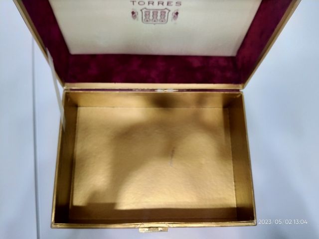 Scatola vintage Torres honorable imperial Brandy