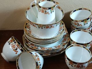 6 Trios  Azucarera Lechera Phoenix China Imari