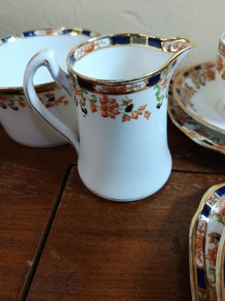 6 Trios  Azucarera Lechera Phoenix China Imari