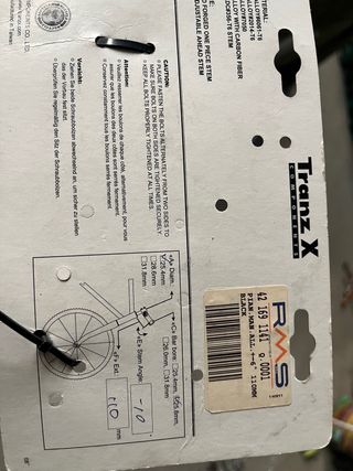 Se vende potencia bicicleta