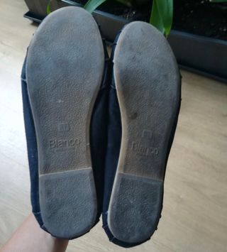 Bailarinas /manoletinas abiertas . Talla 37