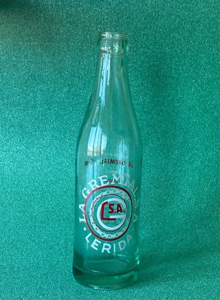 BOTELLA de GASEOSA SERIGRAFIADA LA GREMIAL LLEIDA
