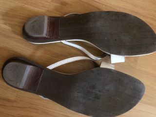 Sandalias piel bajas