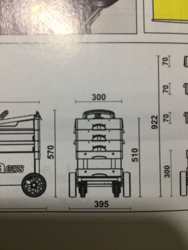 Carro herramientas BETA C27s