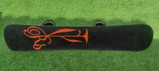 tabla snow rosignol y anclajes burton