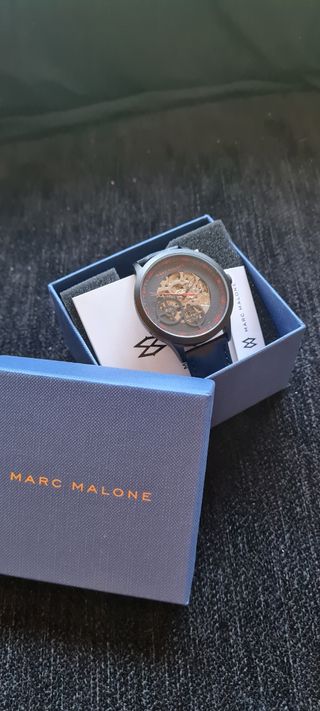 Reloj Marc Malone automático tourbillon