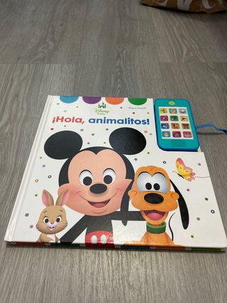 Libro Hola Animalitos Disney Baby