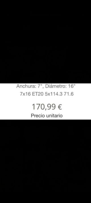 Ruedas Imola Jeep Wrangler