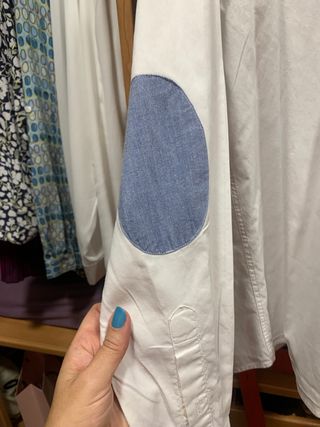 Camisa blanca caballero