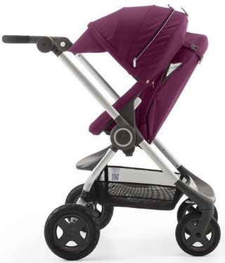 Silla Stokke Scoot V2 morada + sillita coche