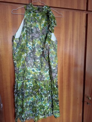 Vestido estampado Tintoretto