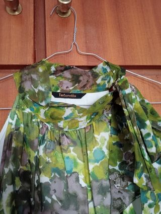 Vestido estampado Tintoretto